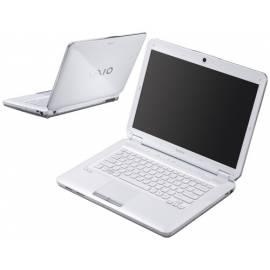 SONY VAIO Laptop VAIO VGN-CS21S/W weiss weiß - Anleitung