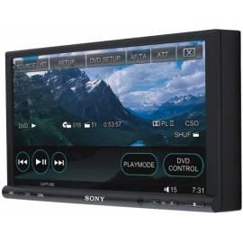 Bedienungsanleitung für Autoradio mit DVD SONY XAVW1.EUR schwarz