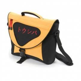 DICOTA Notebook Tasche Messenger Bag Orange, Grösse 16, cm Ntb auf dem Notebook (N15489P_TOS) schwarz/Orange