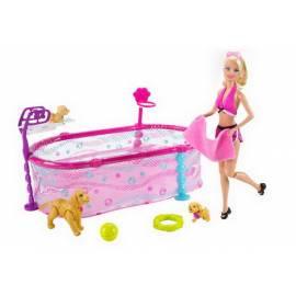 Schule Schwimmen Mattel Barbie und Hund Gebrauchsanweisung