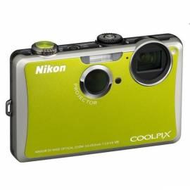 Digitalkamera NIKON Coolpix S1100pj grün Gebrauchsanweisung