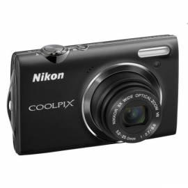 NIKON Coolpix S5100 Digitalkamera Schwarz