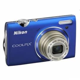 NIKON Coolpix S5100 Digitalkamera blau - Anleitung