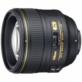 NIKON Objektiv Nikkor AF-S 85 mm f/1.4 G schwarz Bedienungsanleitung