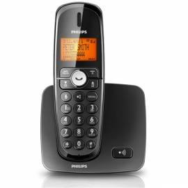 Telefon zu Hause PHILIPS XL3701B schwarz Bedienungsanleitung