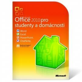 Benutzerhandbuch für MICROSOFT Office home und Student 2010 Eng-Box (79 Gramm-01897)