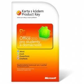 Bedienungsanleitung für MICROSOFT Office Home und Student 2010 Eng-Aktivierungsschlüssel (79 Gramm-02017)