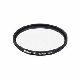 Bedienungsanleitung für Zubehör für Kameras NIKON NC 62 (mm) schwarz/Glas/Kunststoff