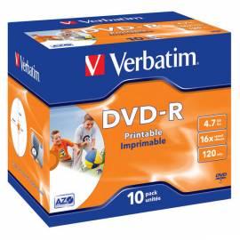 Service Manual Aufnahme-Medien, VERBATIM DVD-R