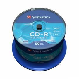 Aufzeichnungsmedium VERBATIM CD-R-DL 700MB / 80min, 52 X, Extraschutz, 50-Kuchen (43351) - Anleitung