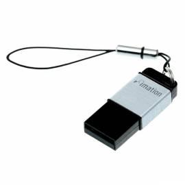 Bedienungshandbuch IMATION Atom USB-Flash-Laufwerk-4 GB USB 2.0 (i23794) schwarz/silber