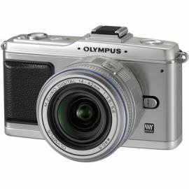 Digitalkamera OLYMPUS PEN E-P2 + 14-42 mm 1: 3.5-5.6 silber