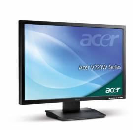 Monitor, ACER V223WEbd (ET.EV3WE.E06) schwarz Bedienungsanleitung