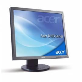 Benutzerhandbuch für Monitor, ACER B193Dymdh (ET.CB3ZE.D04) schwarz