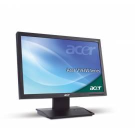 Monitor, ACER V193WLb (ET.CV3WE. 018) schwarz Gebrauchsanweisung