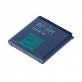 AKU Original Akku Nokia BP-6 m Akku 1100 mAh Li-Pol Nokia 9300, 6280, 6288, N73, N93, 6151, Bulk