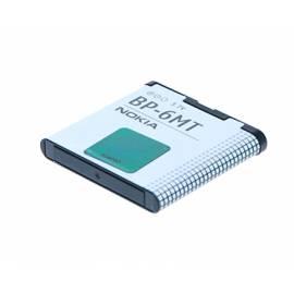 AKU Original Nokia BP-6MT Akku 1050 mAh Li-Ion E51, N81, N81 8 GB, N82, Bulk - Anleitung