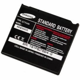 Handbuch für Ich Lithium-Ionen-Akku Samsung AB423643CE pro SGH-D830