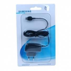 Schwarzer Reise-Ladegerät für Samsung D800/E900 M20pin - Anleitung