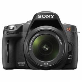 SONY Digitalkamera DSLR-A390L schwarz