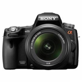 Bedienungsanleitung für Digitalkamera SONY SLT-A33L schwarz