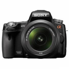 Digitalkamera SONY SLT-A55VL schwarz