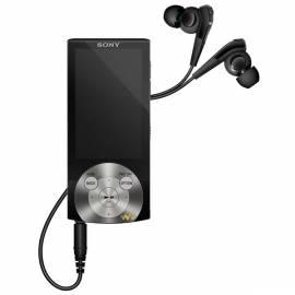 Datasheet MP3-Player SONY NWZ-A844 schwarz