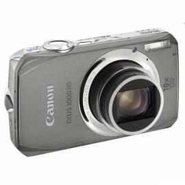 Bedienungsanleitung für Digitalkamera CANON Ixus 1000 HS Silber