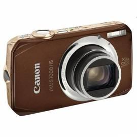 Bedienungsanleitung für Digitalkamera CANON Ixus 1000 HS braun