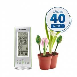 Wetterstation WS-2061 HYUNDAI Garten Silber