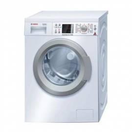 Bedienungshandbuch Waschmaschine BOSCH WAQ 2446 weiß KBY