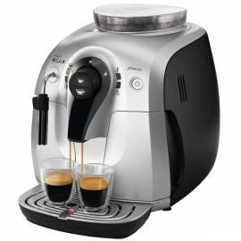 Espresso PHILIPS Xsmall HD 8745/19 Klasse schwarz/silber