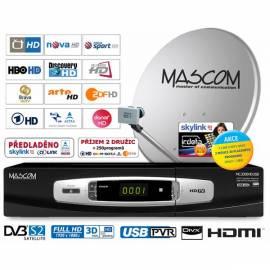 Satelliten MASCOM MC-2000USB/80MBL, Karte ICE DFW 