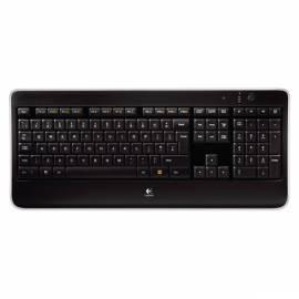 Keyboard LOGITECH Wireless Illuminated K800 (920-002394) schwarz