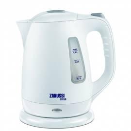 Kettle ZANUSSI ZWA 1250 white Bedienungsanleitung