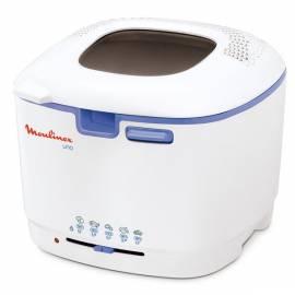 Friteuse MOULINEX AM 100830 Uno weiss/blau Gebrauchsanweisung