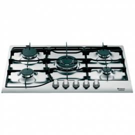 Gas-Kochfeld HOTPOINT-ARISTON PH 750 T (AX) Edelstahl