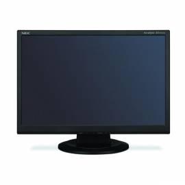 Bedienungsanleitung für Monitor NEC AS191WM - 5ms, 1000: 1, 1440 x 900, DVI (60002793) schwarz