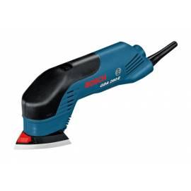 Eine vibrierende Sander BOSCH GDA 280 E blau