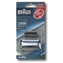 Zubehör für Rasierer BRAUN CombiPack Series1/20-s Silber