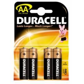 Handbuch für Baterie DURACELL grundlegende AA 1500 K4