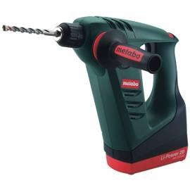 Hammer Bohrmaschine METABO BHA 18, schwarz/rot/grün