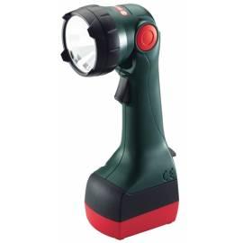 Datasheet Lampe METABO ULA 9.6-18 schwarz/rot/grün/Glas/Kunststoff