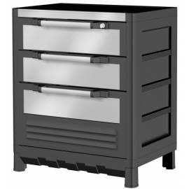 Rack-Speicher KETER 17184344 schwarz