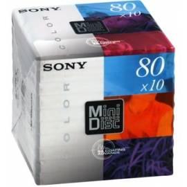 Minidisc Sony 10MDW80CRXK Bedienungsanleitung