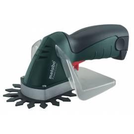 Bedienungshandbuch Schere Gras METABO 600087 schwarz/grün