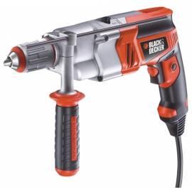 Bohren Sie manuelle BLACK DECKER KR910K schwarz/rot Farbe