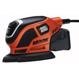 Schleifer schwingenden BLACK-DECKER KA1000 schwarz/rot