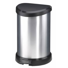 Benutzerhandbuch für Waste bin Decobin CURVER 02120-582 schwarz/silber