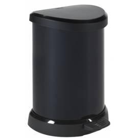 Waste bin Decobin CURVER 02120-929 schwarz